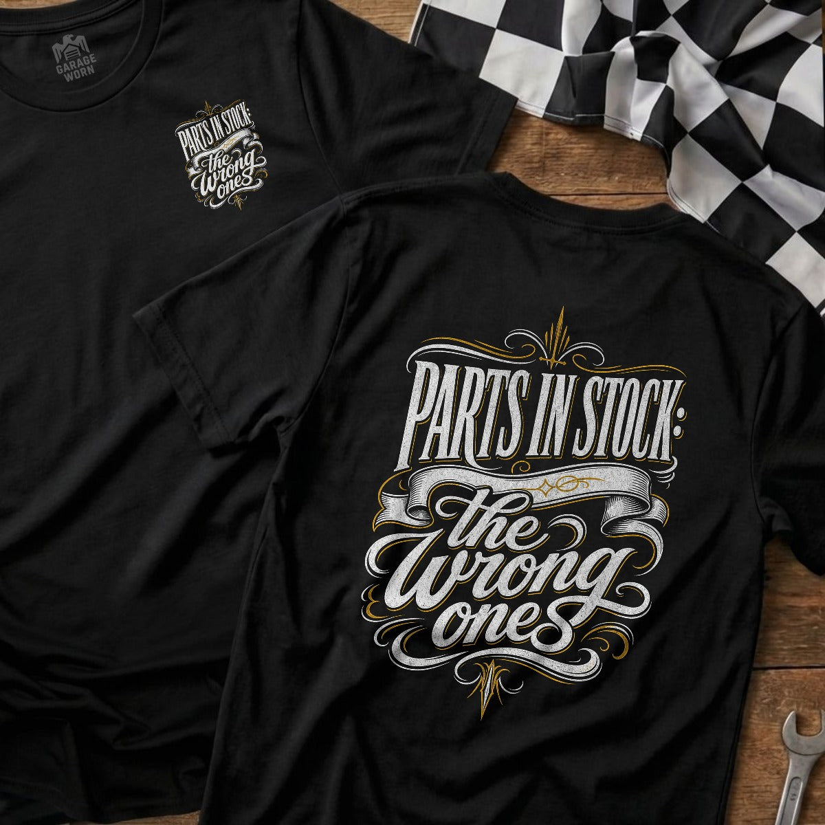 Black | Front & Back