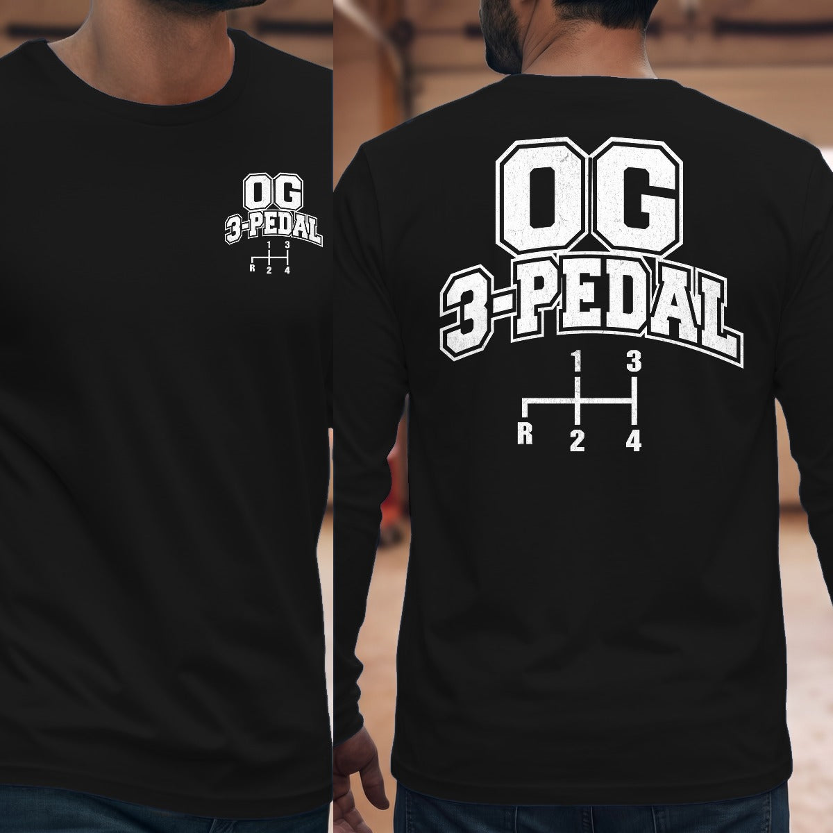 Black | Front & Back