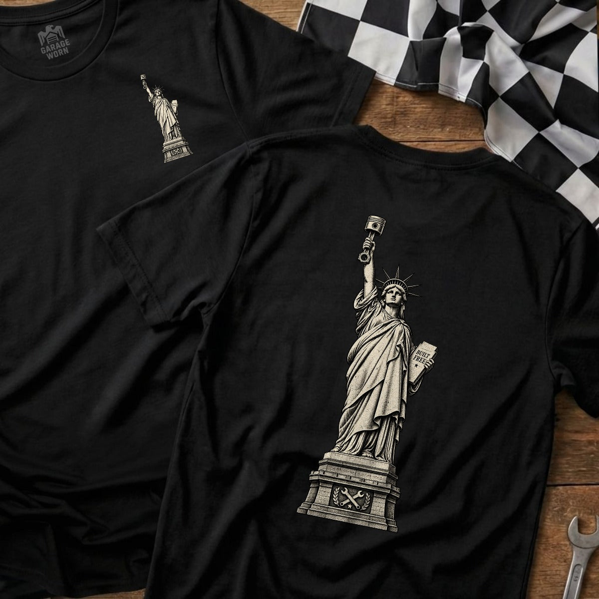 Black | Front & Back