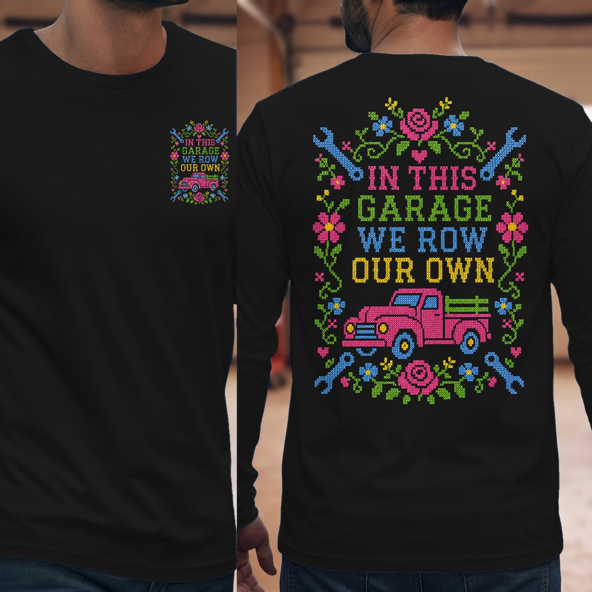 Black | Front & Back