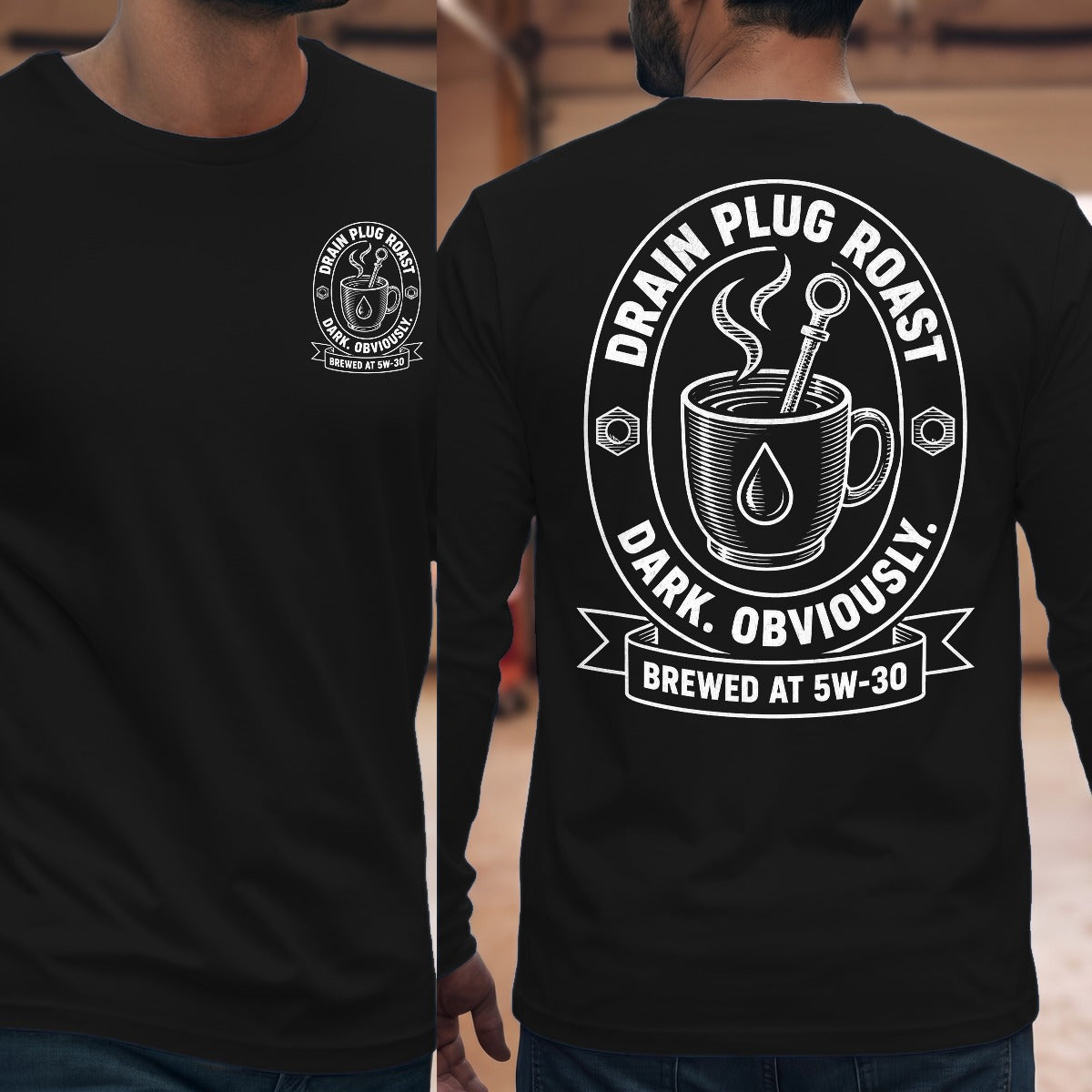 Black | Front & Back