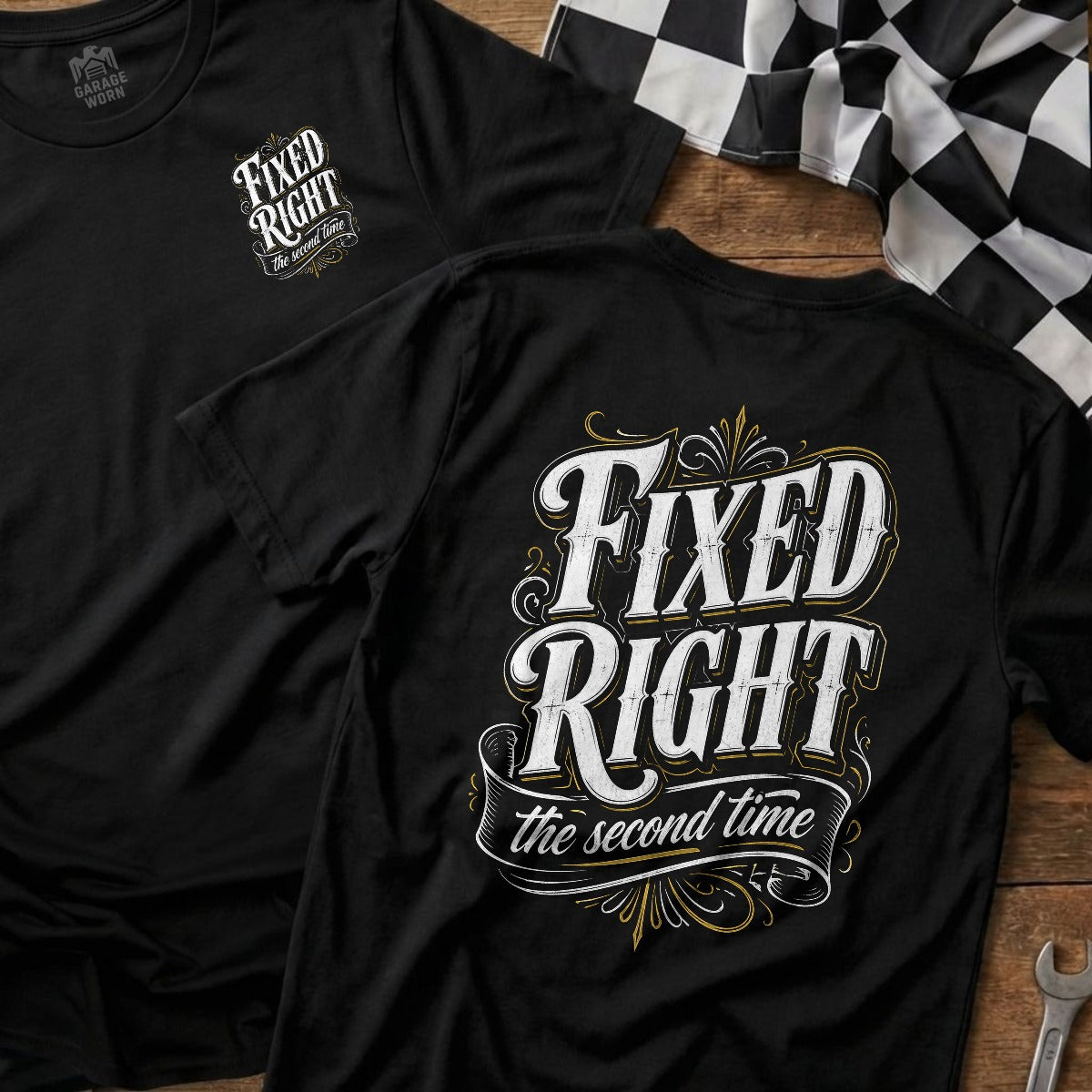 Black | Front & Back