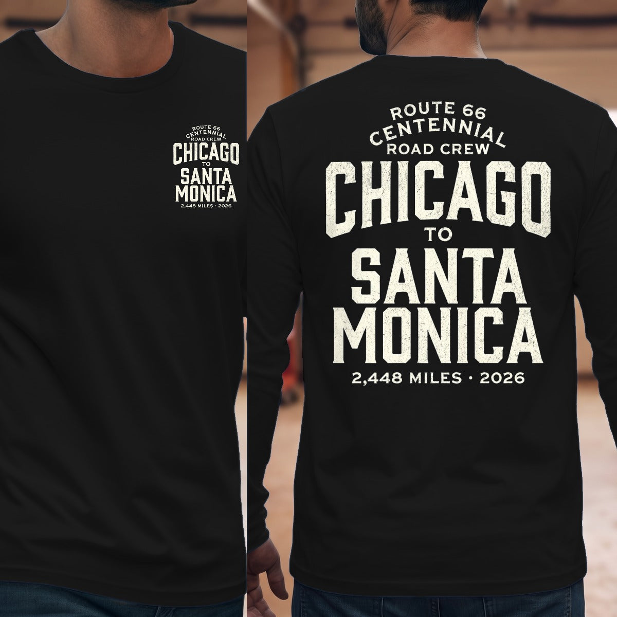 Black | Front & Back