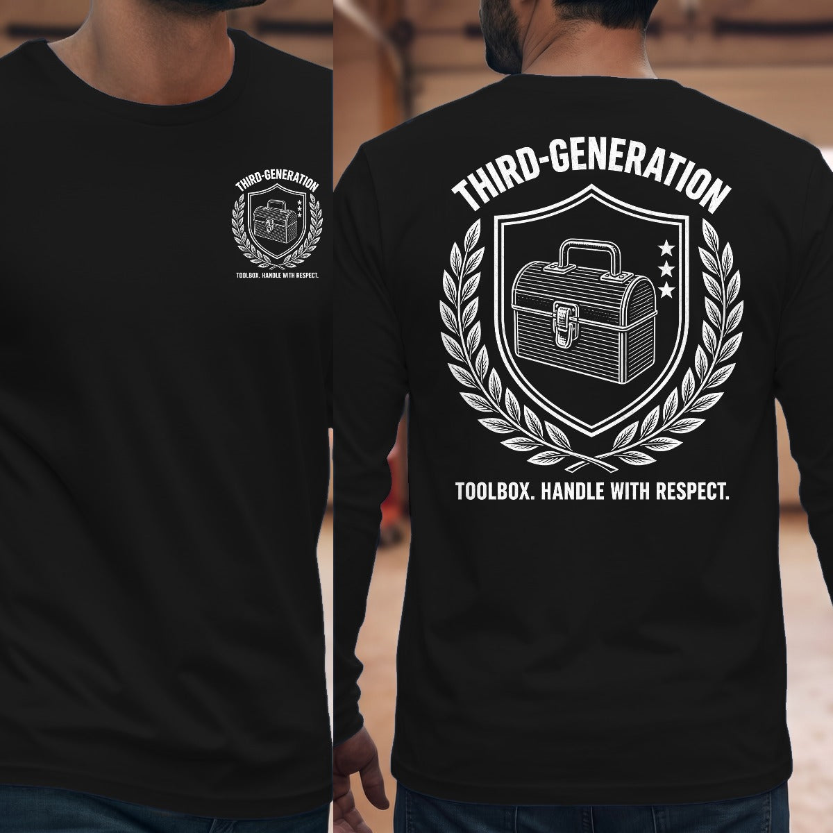Black | Front & Back