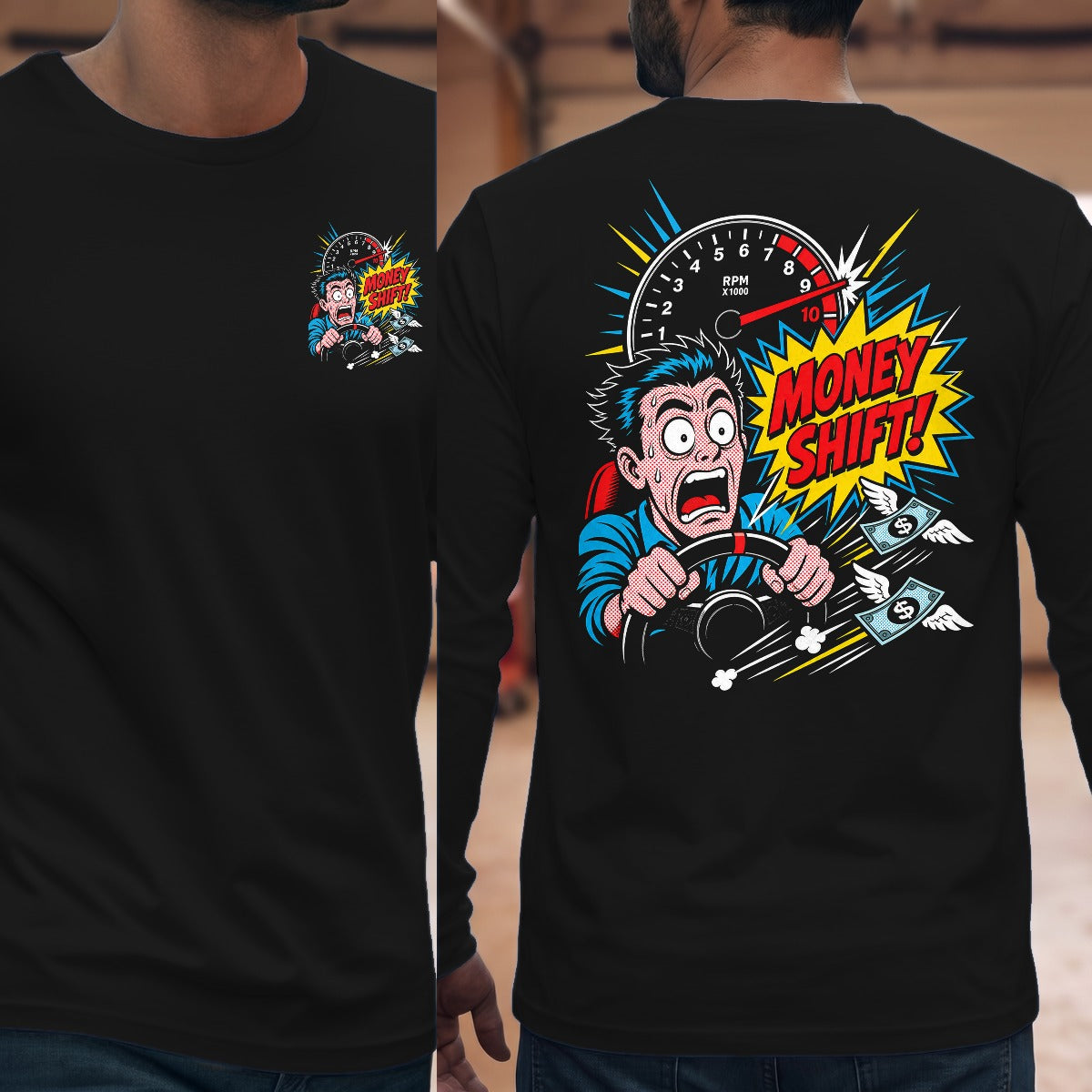 Black | Front & Back