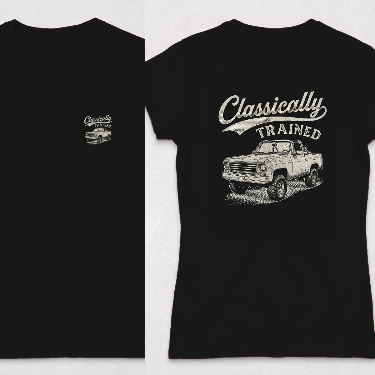 Black | Front & Back