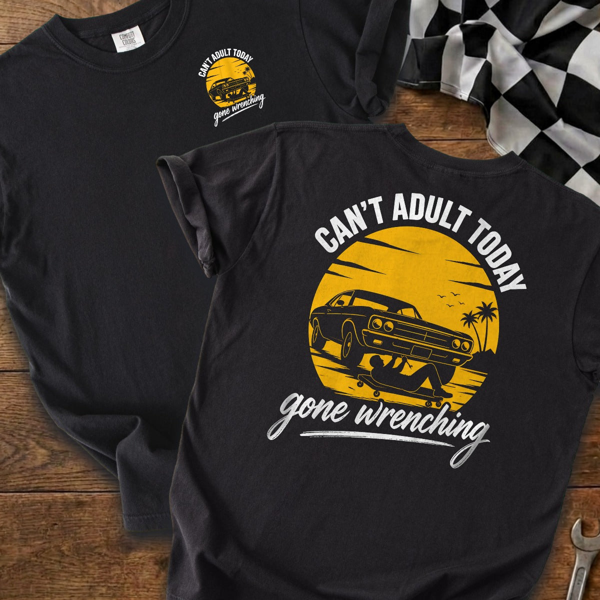 Black | Front & Back
