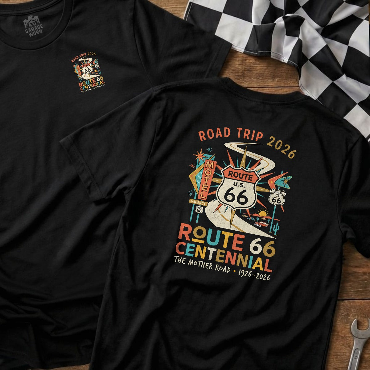 Black | Left Chest + Back