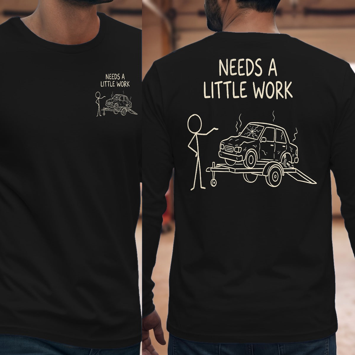 Black | Front & Back