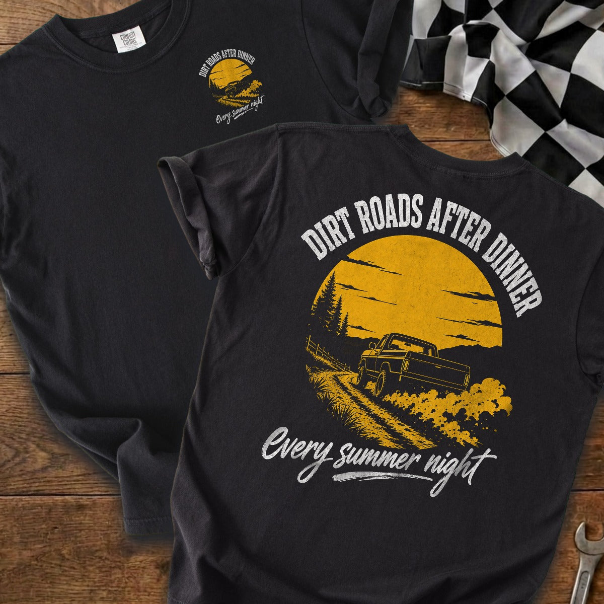 Black | Front & Back