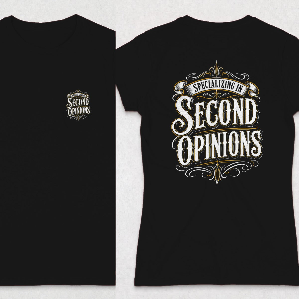 Black | Front & Back
