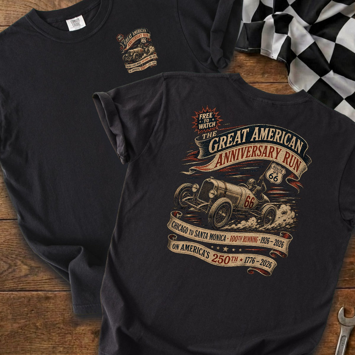 Black | Front & Back