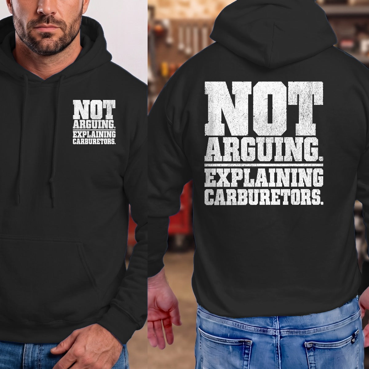 Black | Front & Back