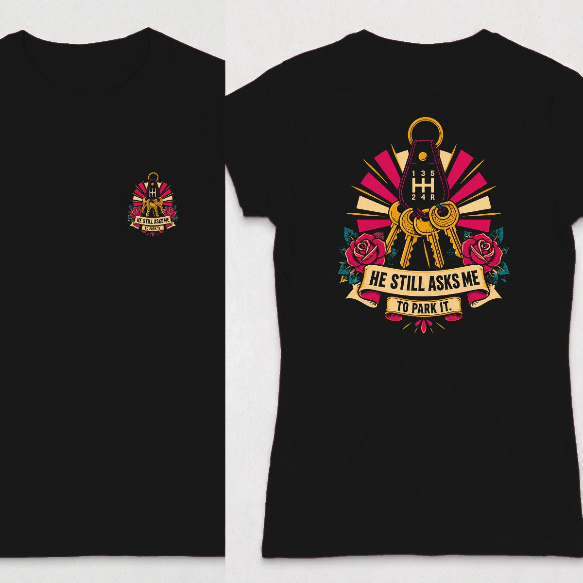 Black | Front & Back