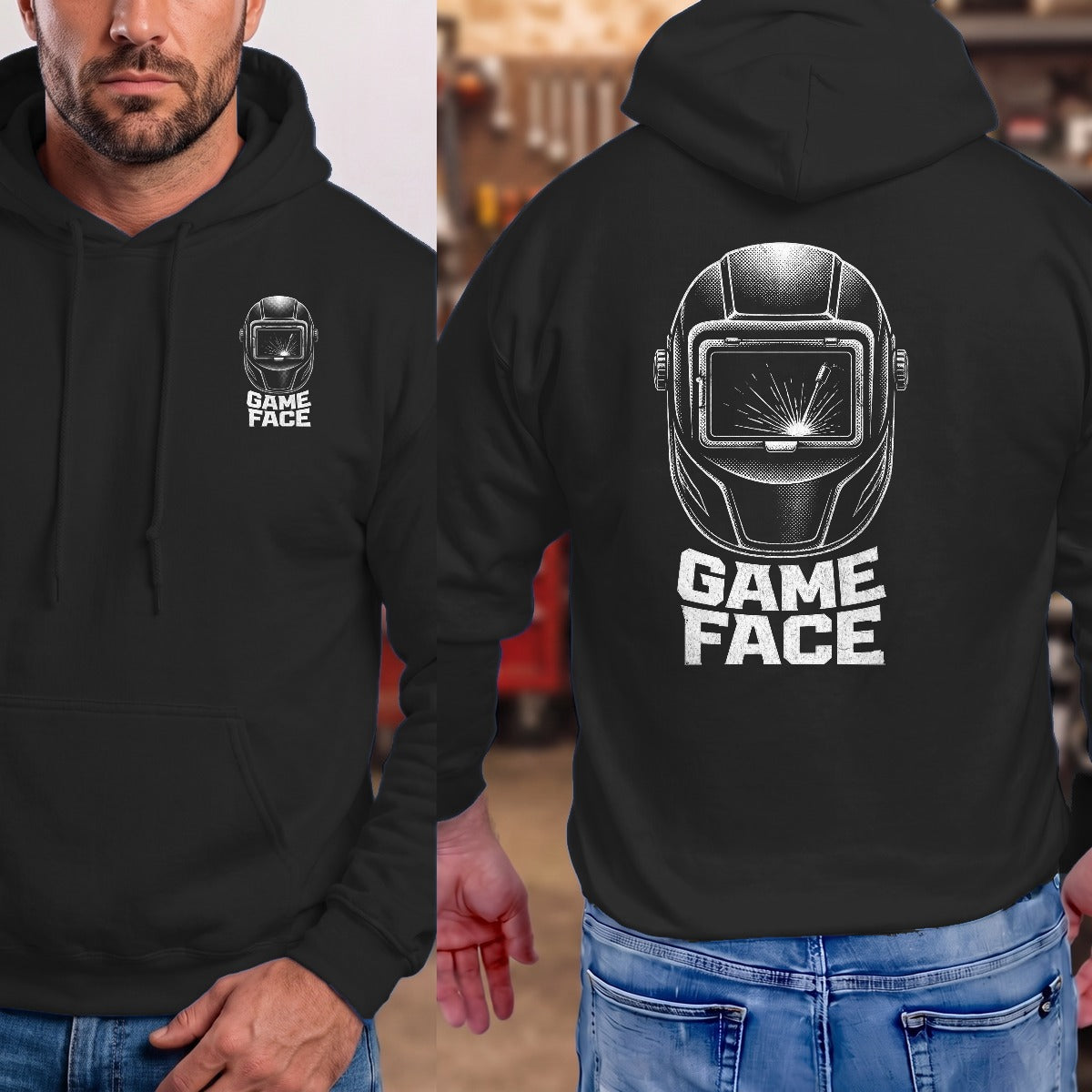 Black | Front & Back