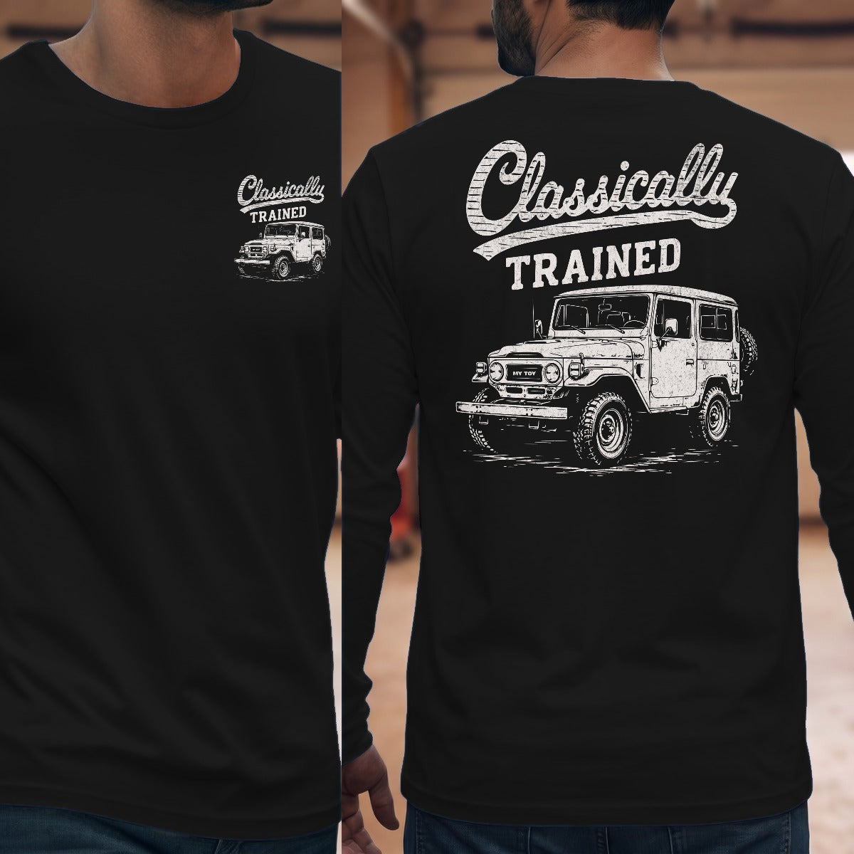 Black | Front & Back