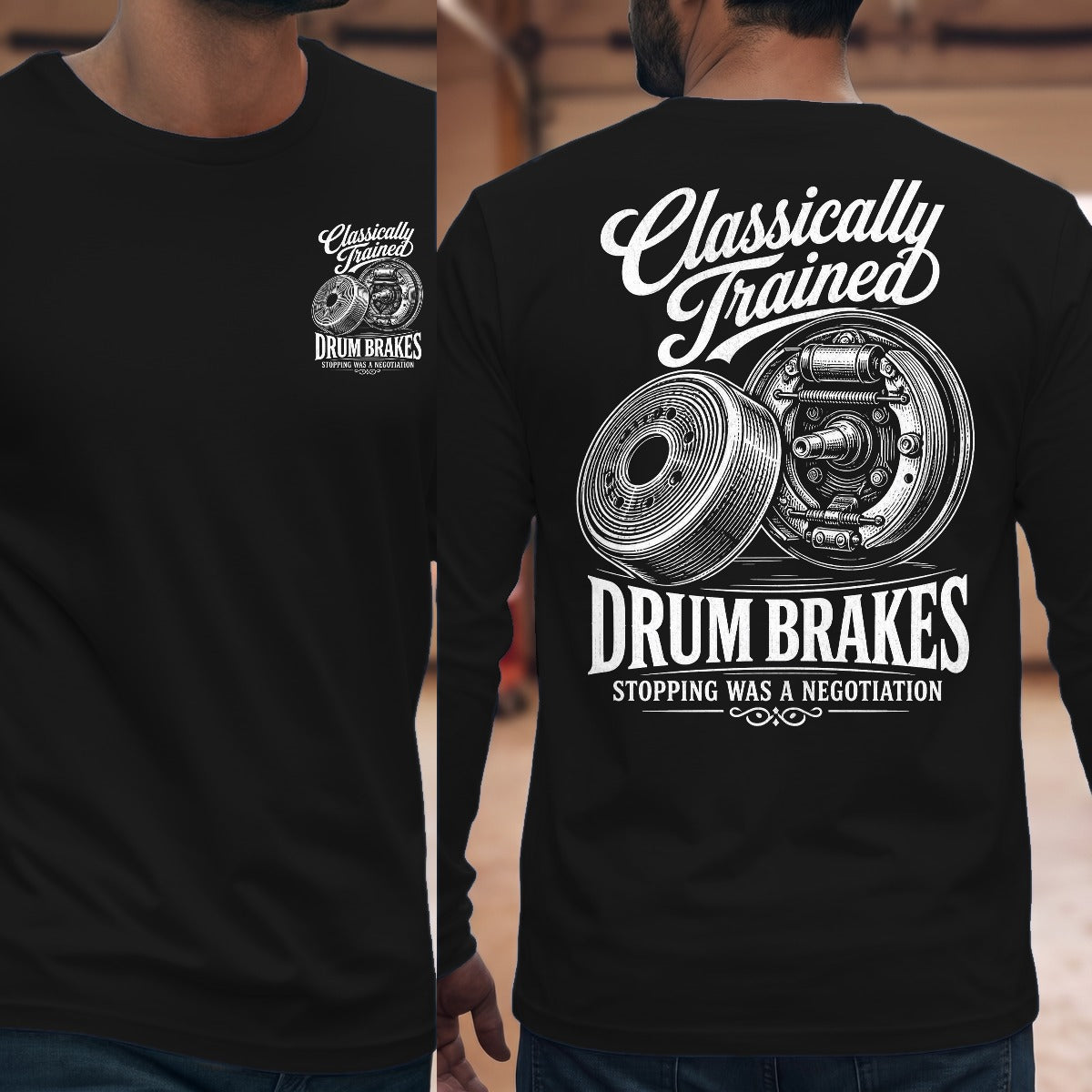 Black | Front & Back