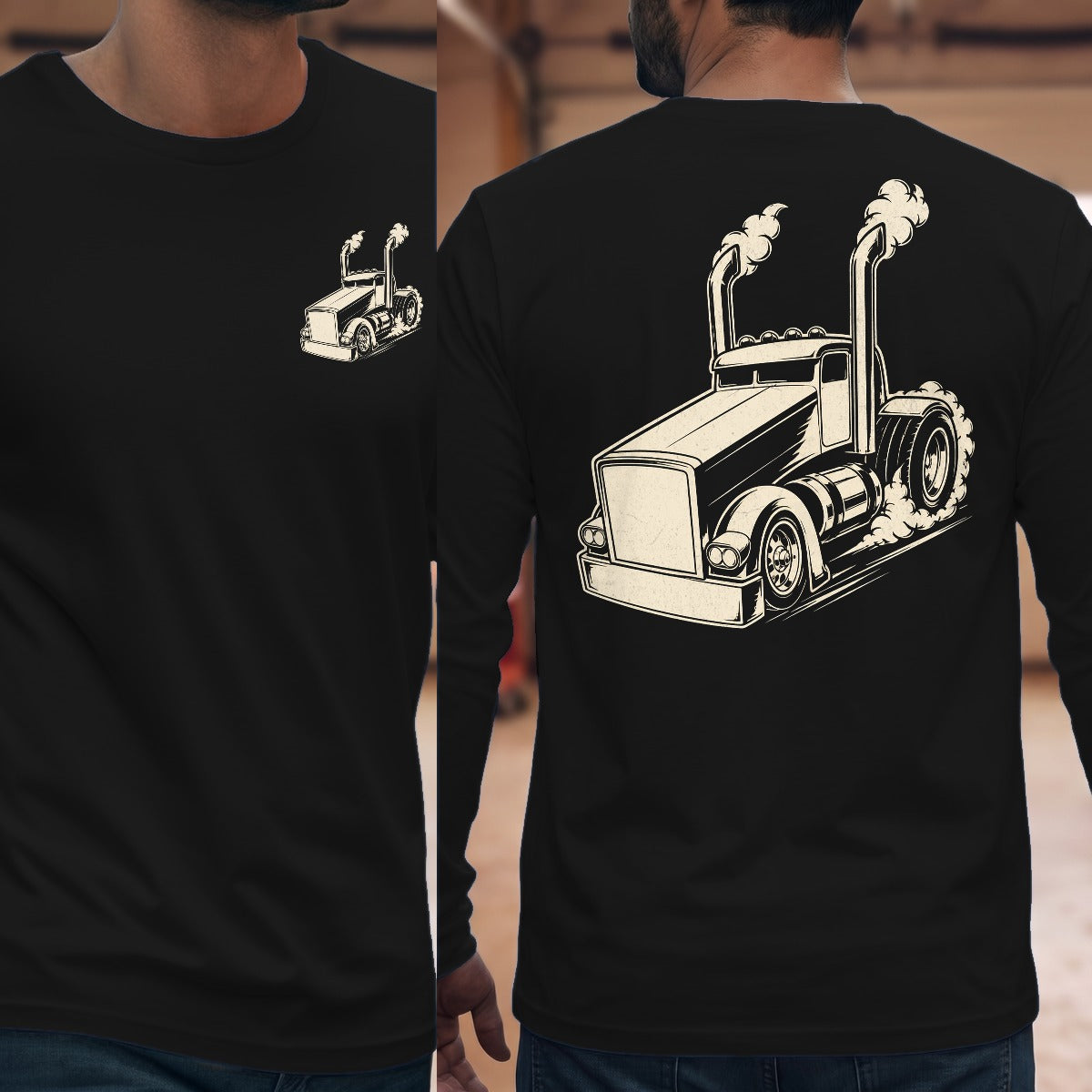 Black | Front & Back