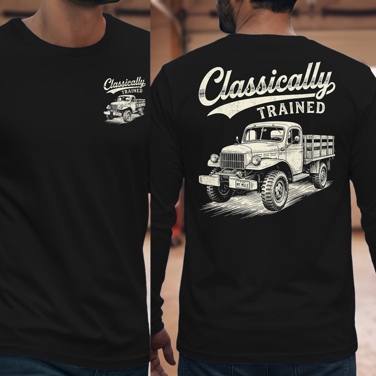 Black | Front & Back
