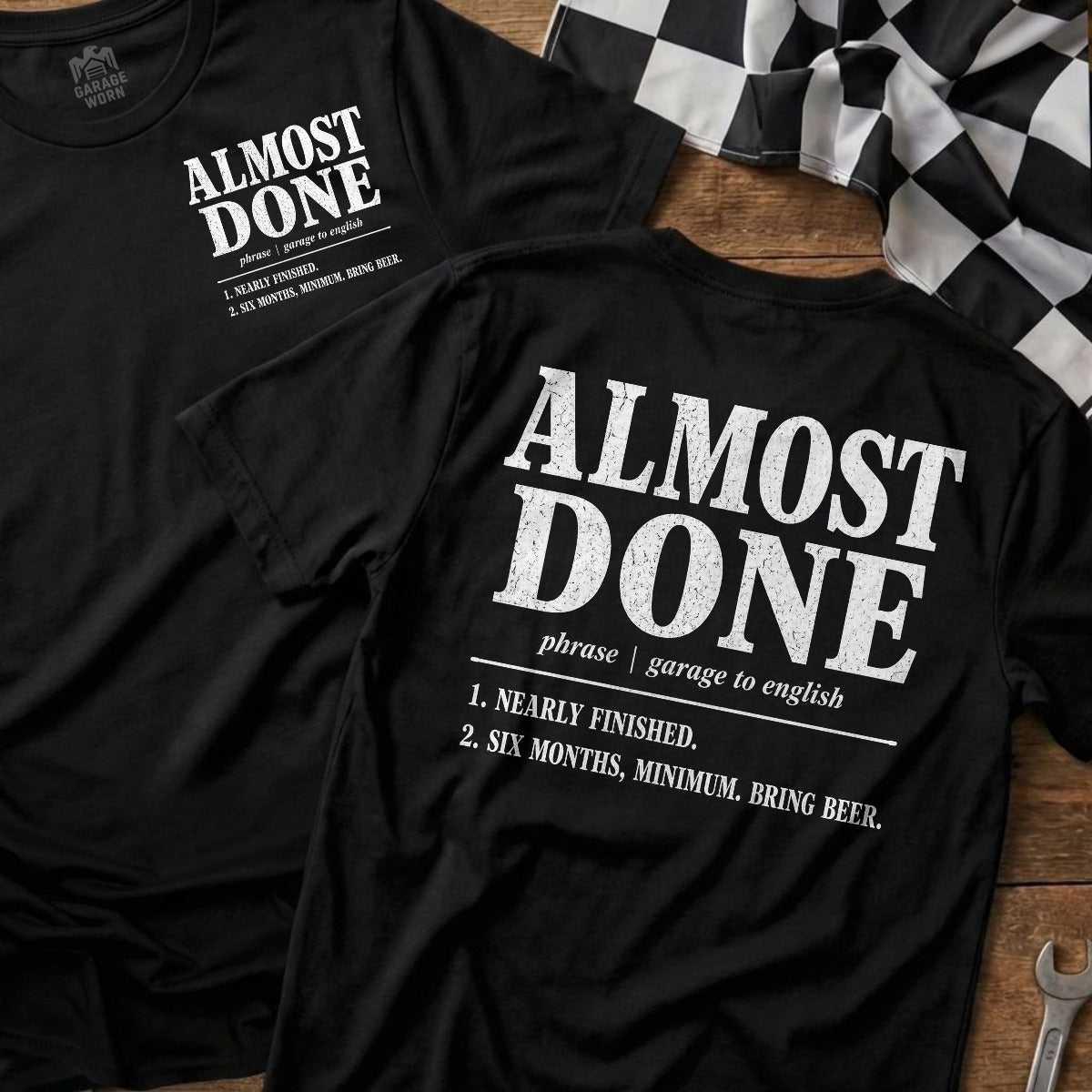 Black | Front & Back