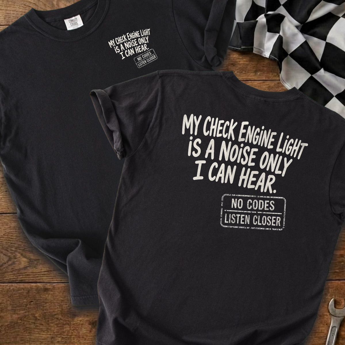 Black | Front & Back