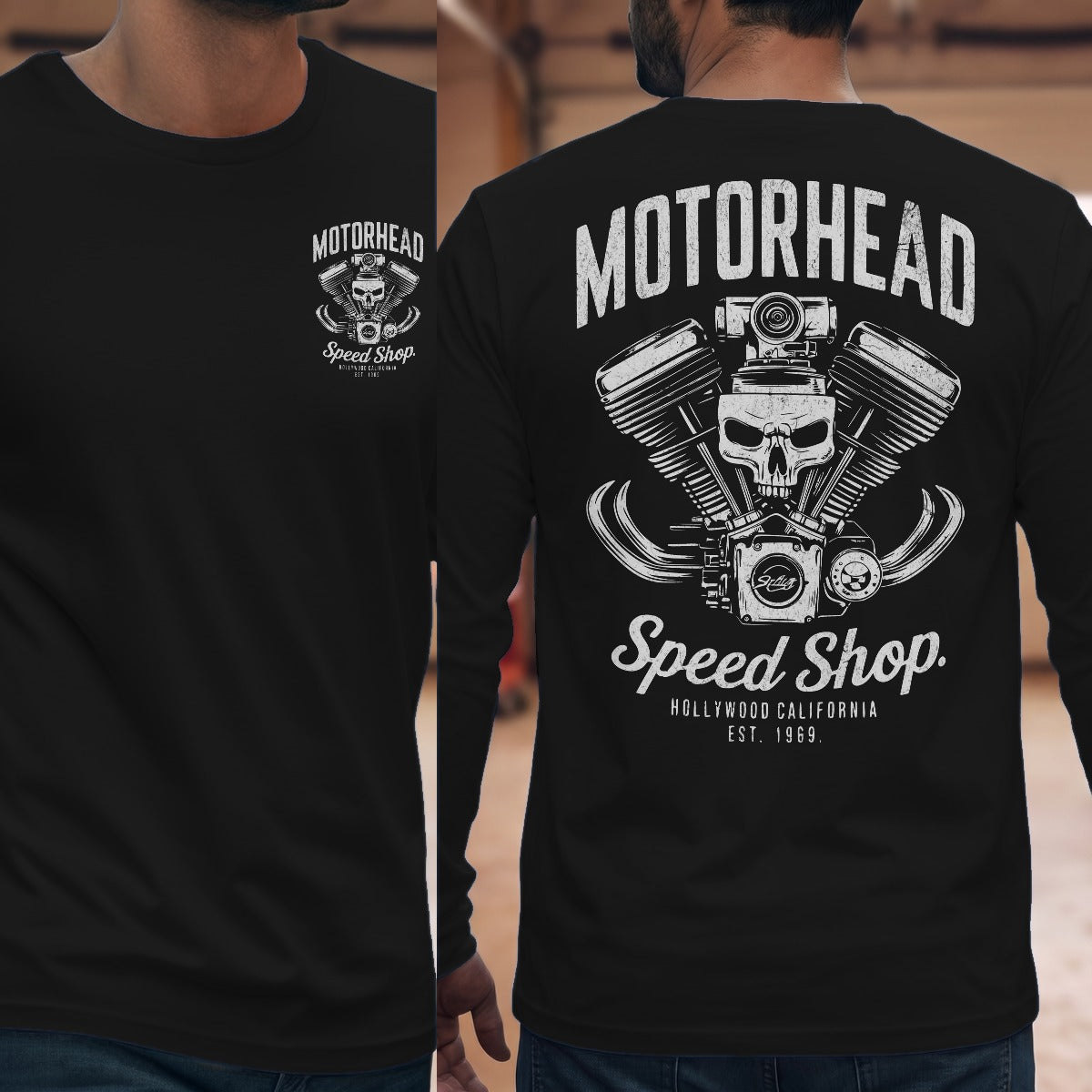 Black | Front & Back