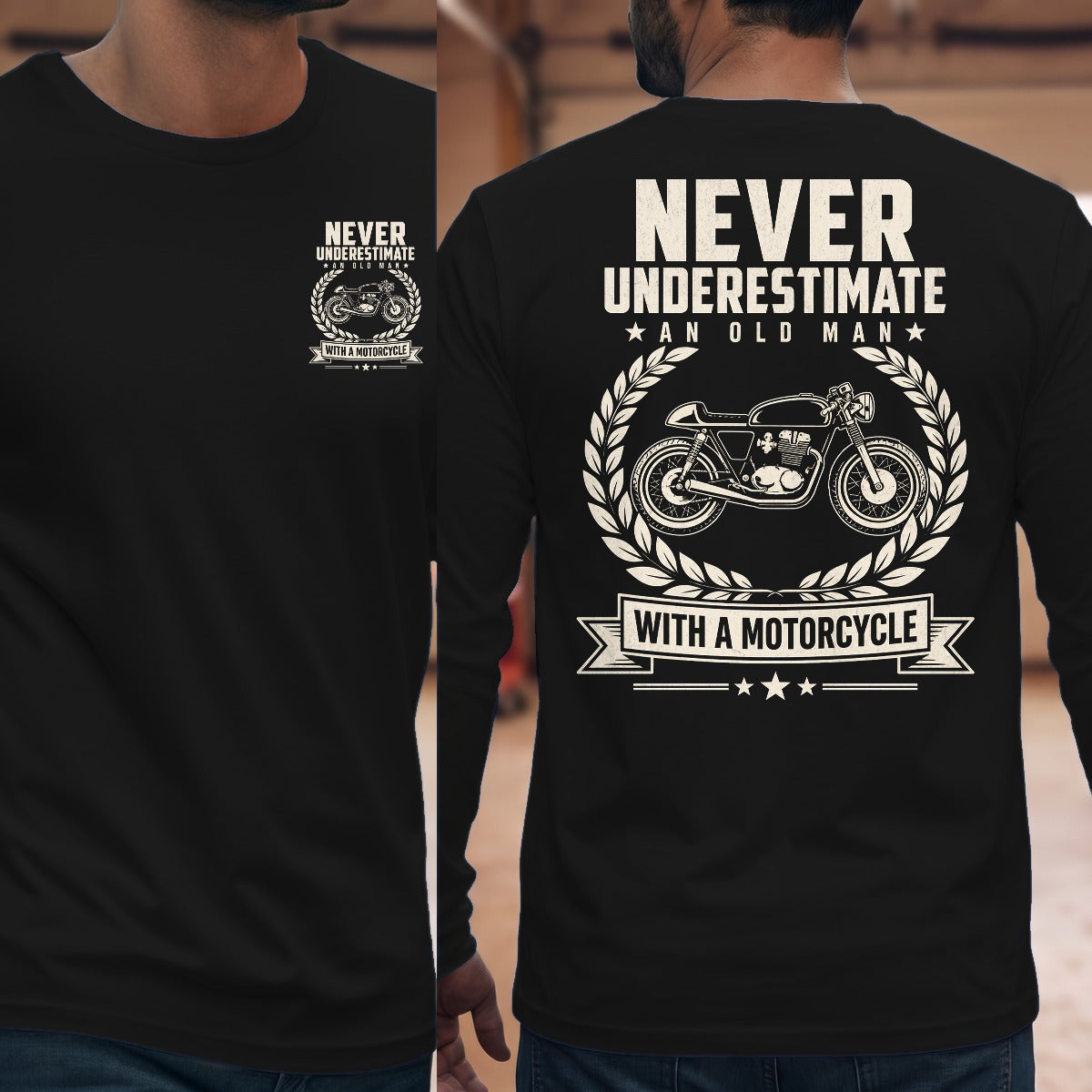 Black | Front & Back