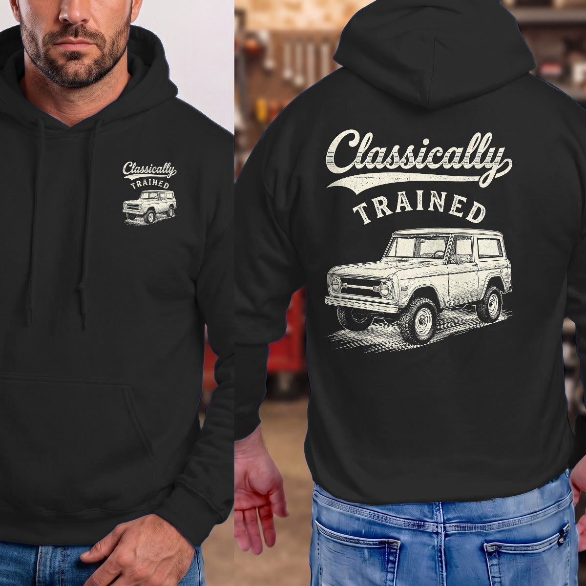 Black | Front & Back