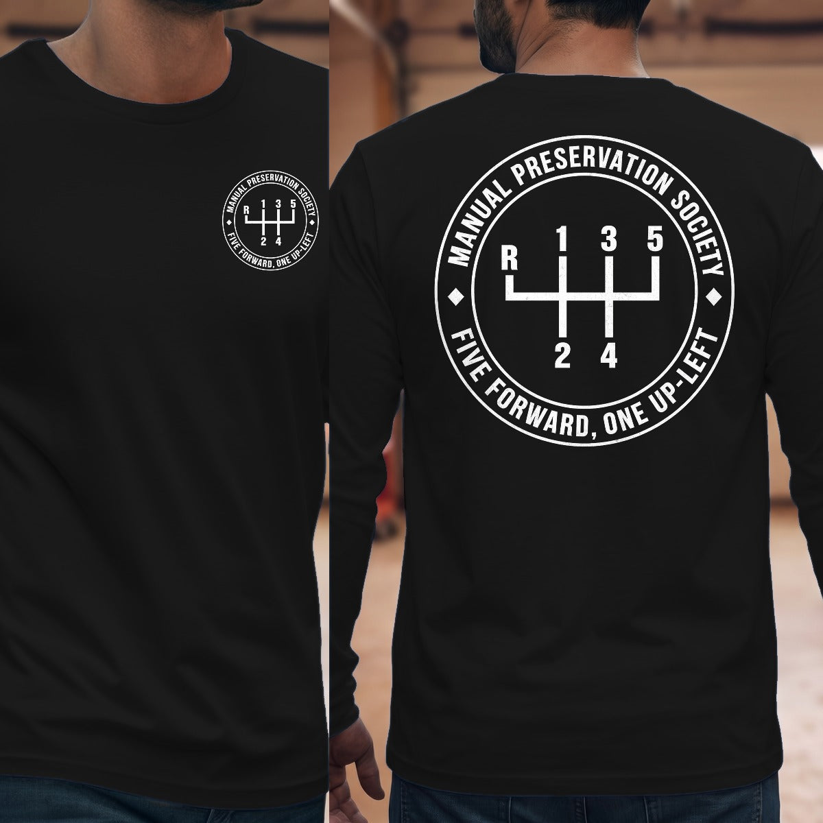 Black | Front & Back