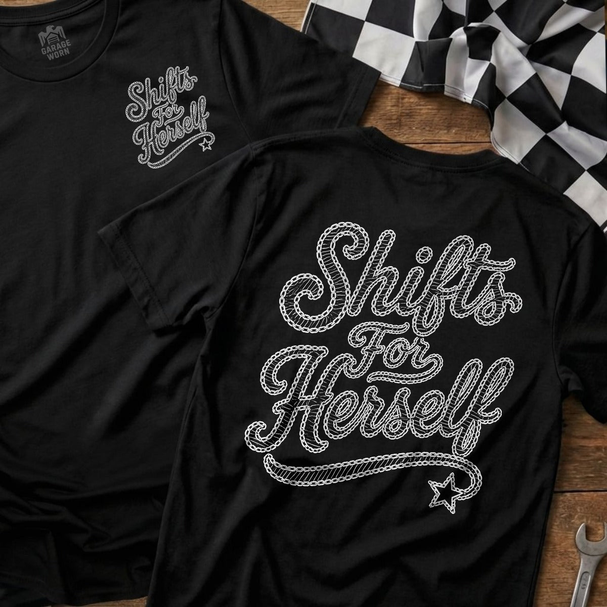 Black | Front & Back
