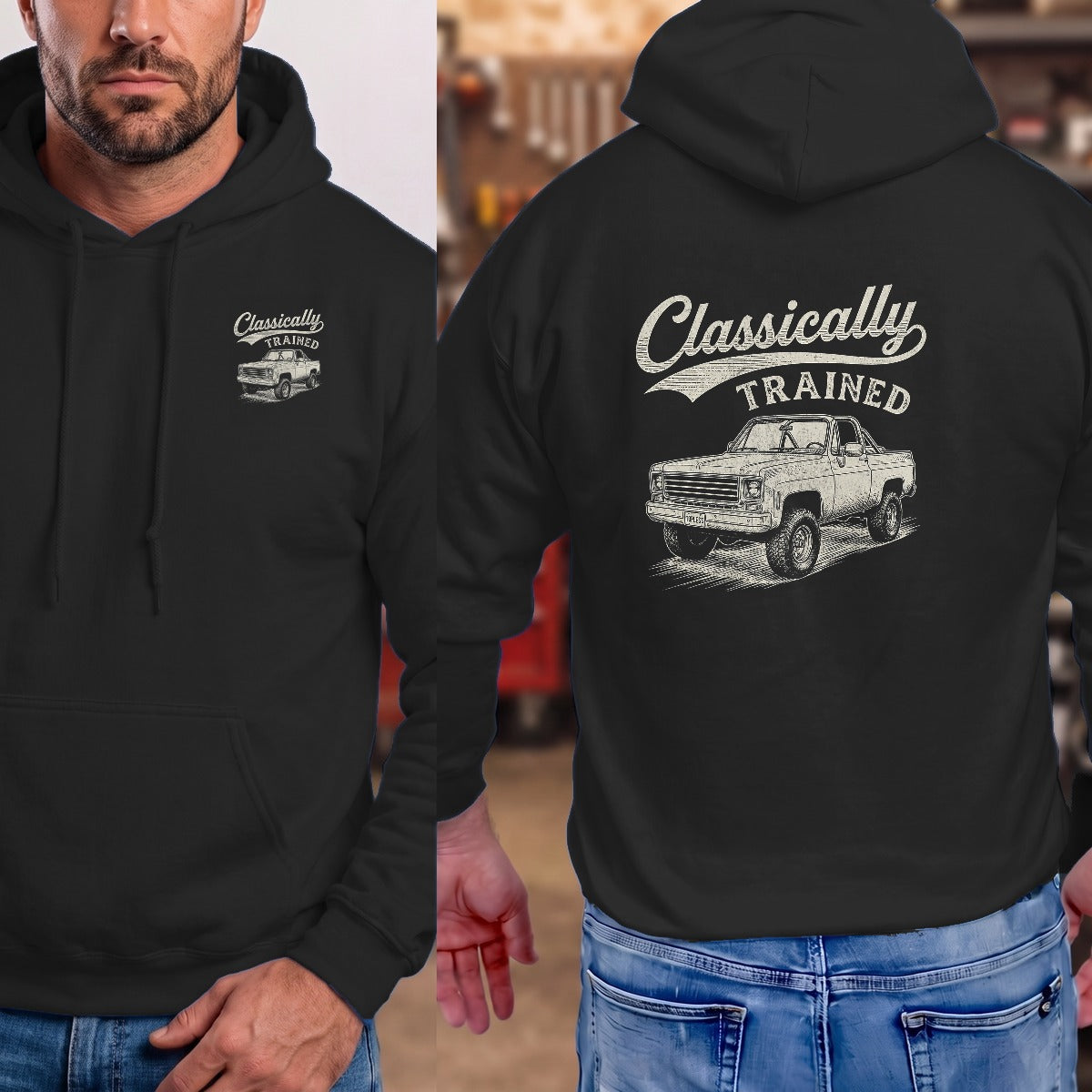 Black | Front & Back