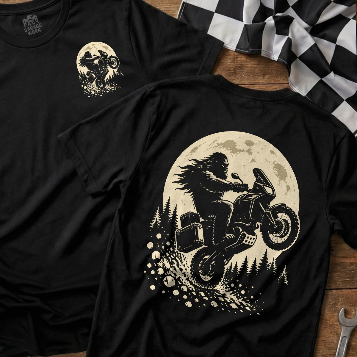Black | Front & Back
