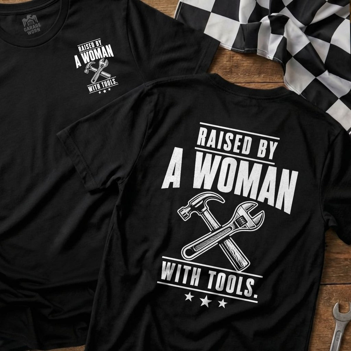 Black | Front & Back