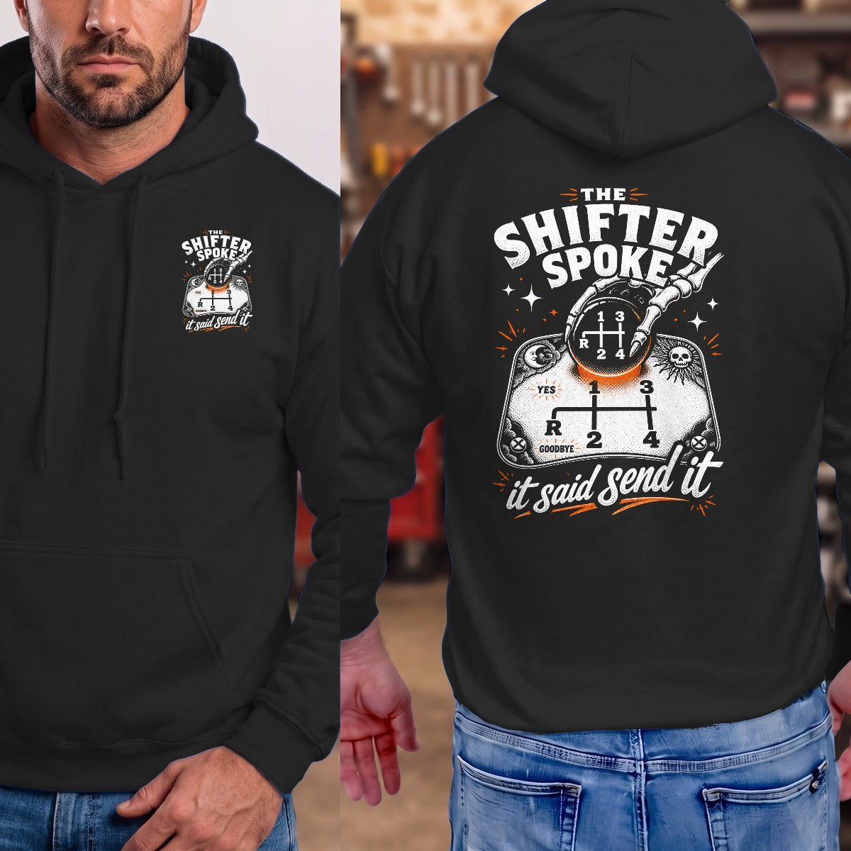 Black | Front & Back