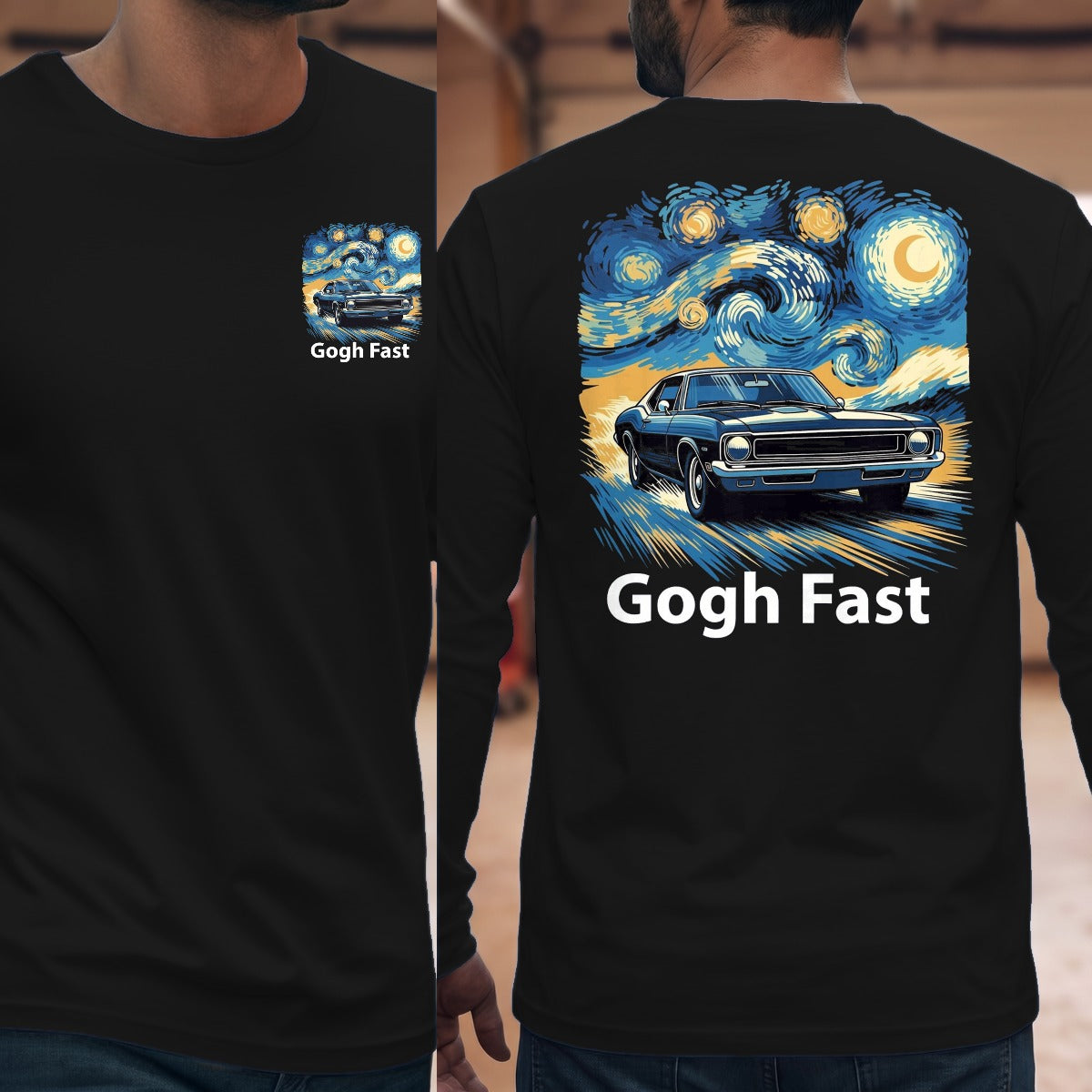 Black | Front & Back