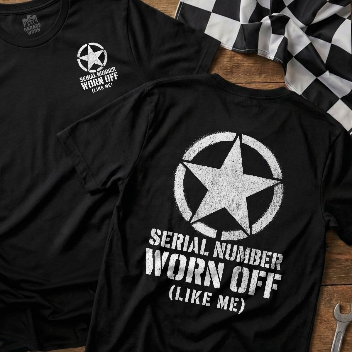 Black | Front & Back
