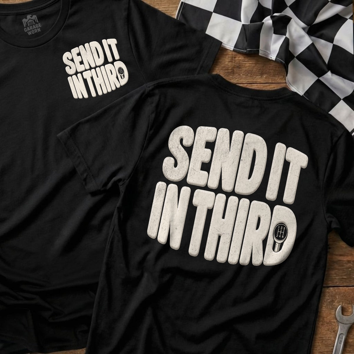 Black | Front & Back