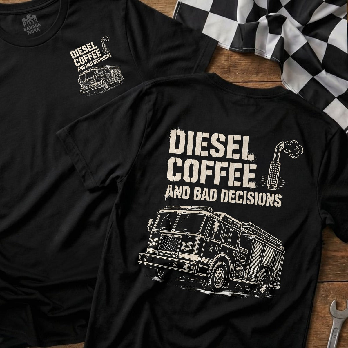 Black | Front & Back