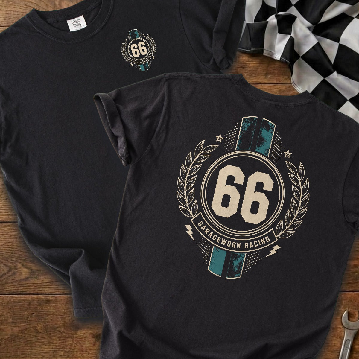 Black | Front & Back