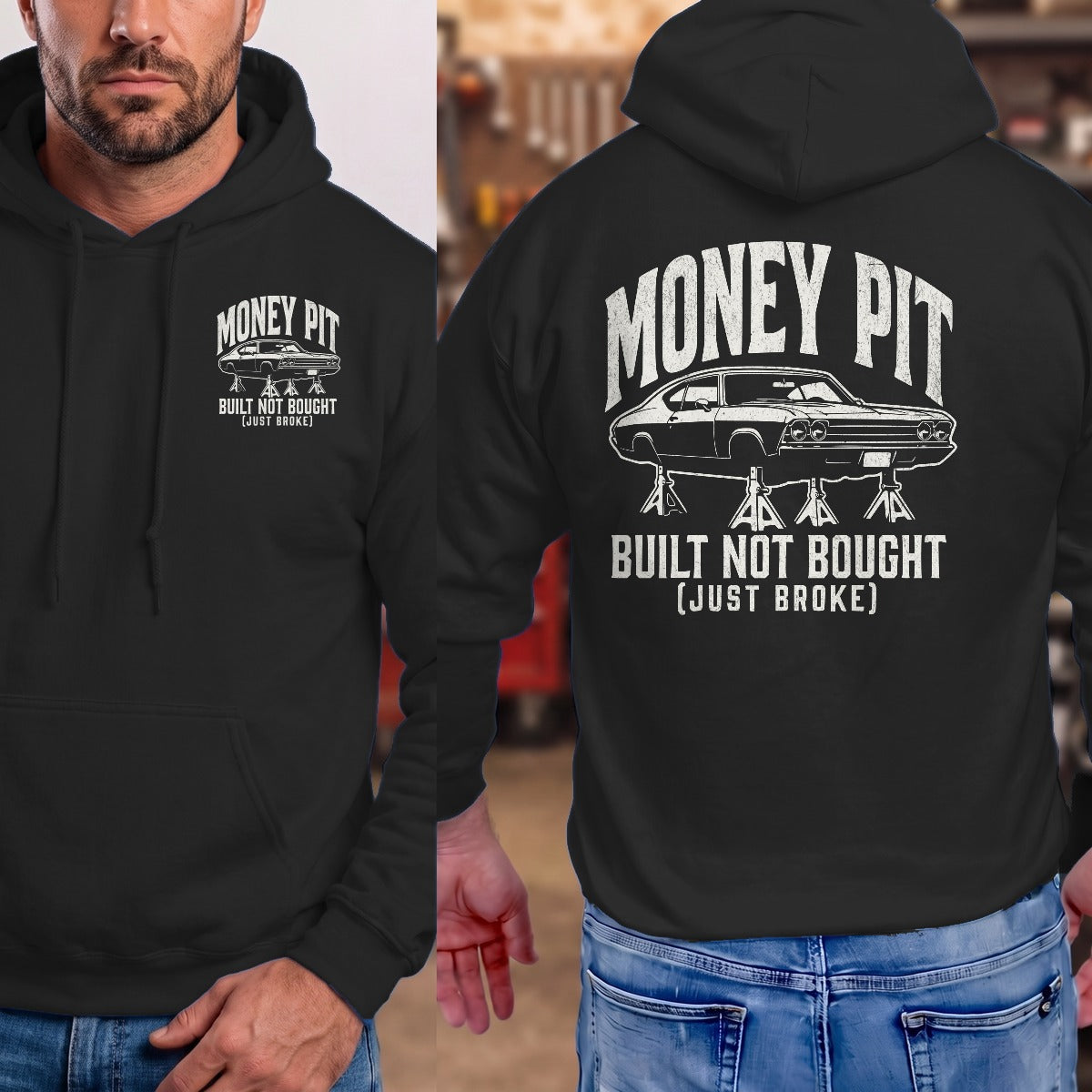 Black | Front & Back