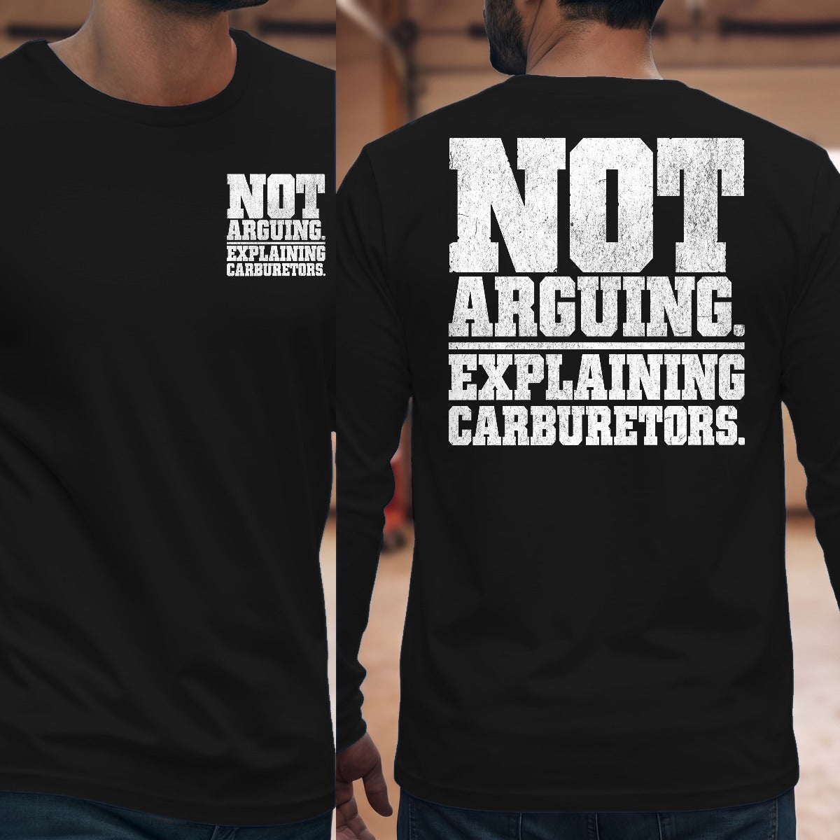 Black | Front & Back