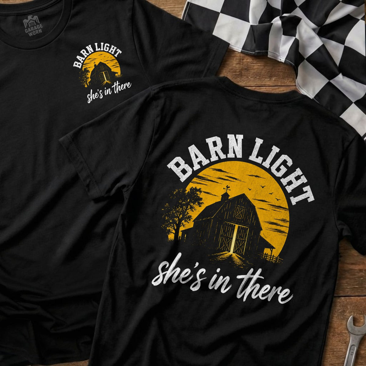 Black | Front & Back