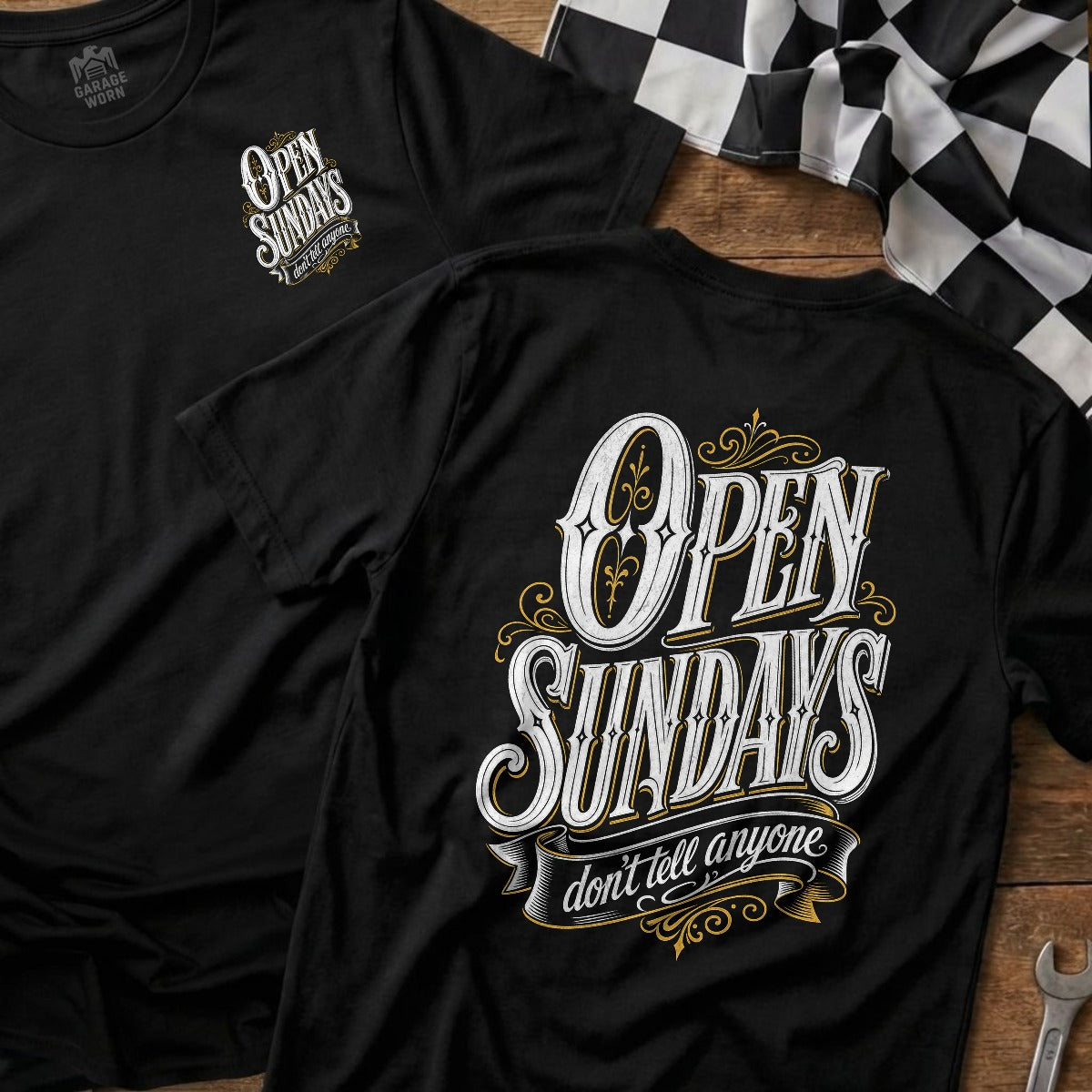 Black | Front & Back
