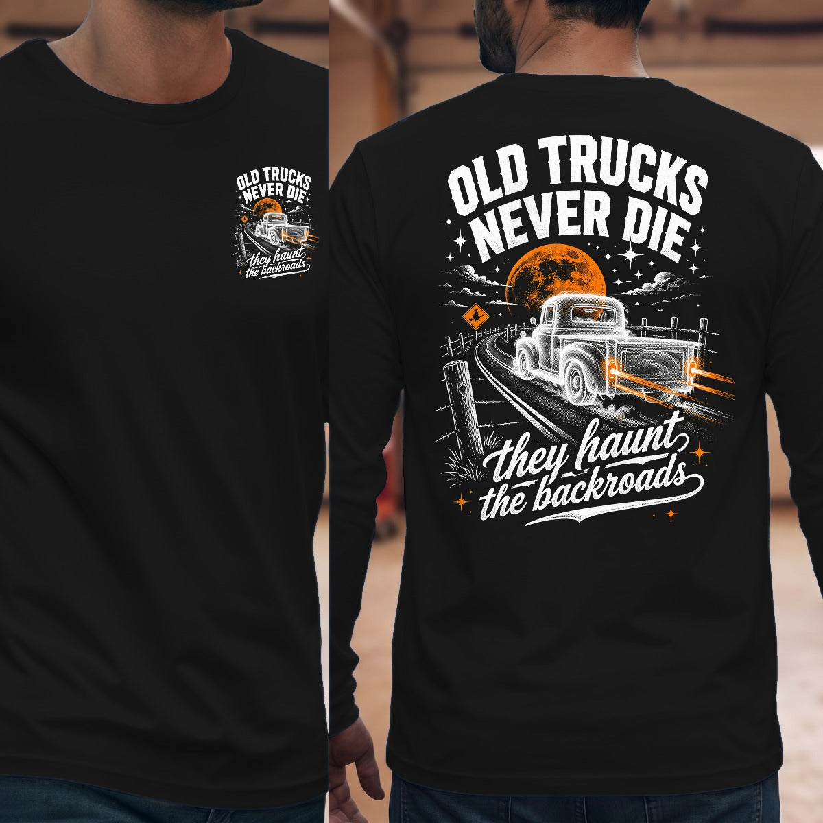 Black | Front & Back