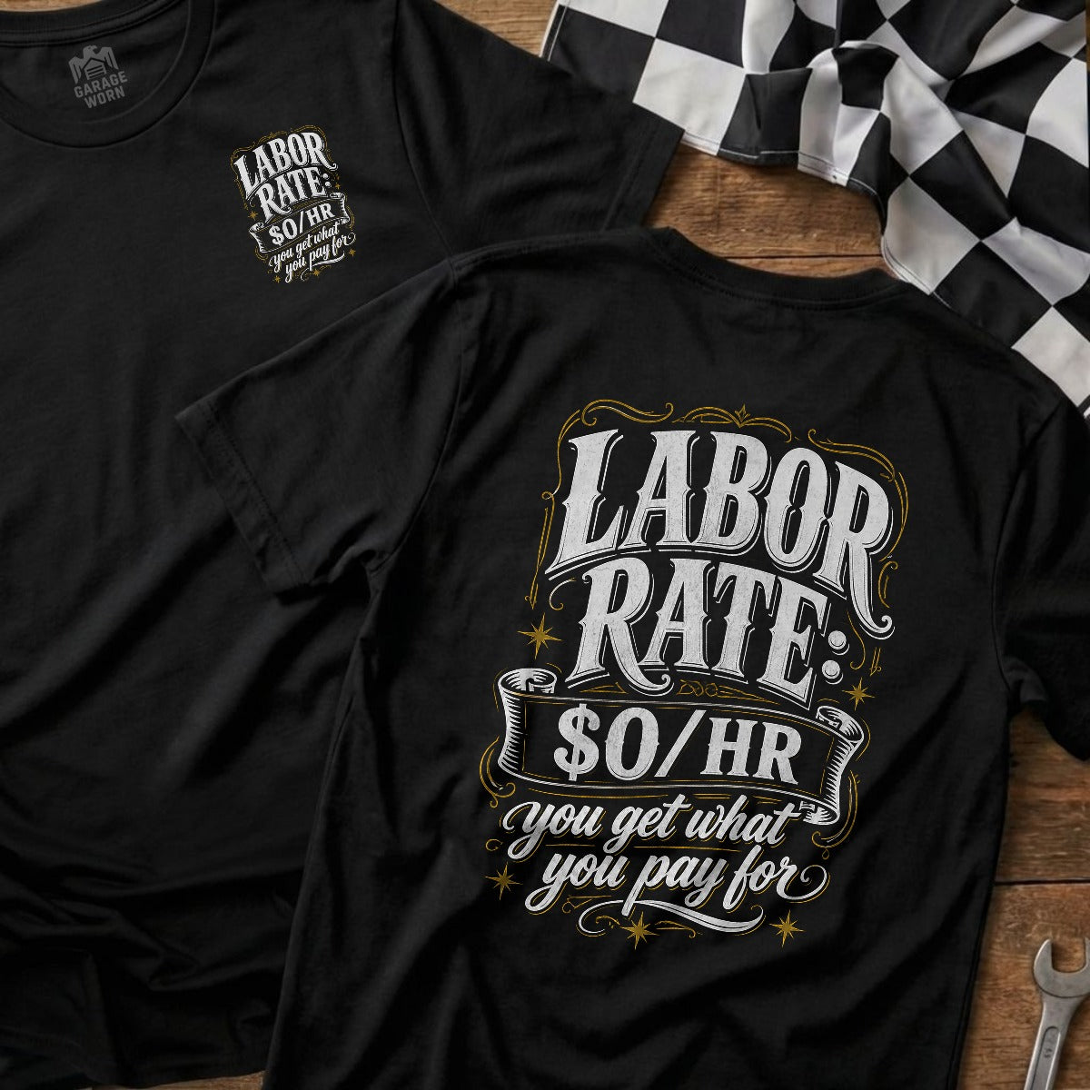 Black | Front & Back