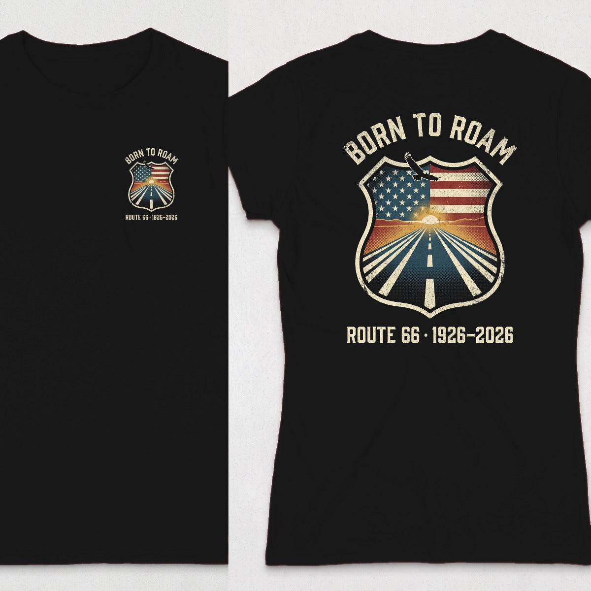 Black | Left Chest + Back