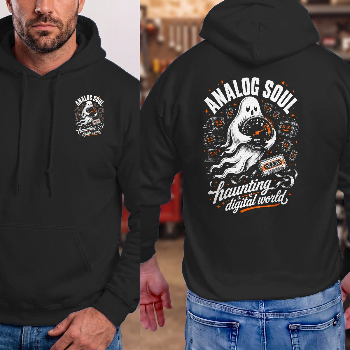 Black | Front & Back