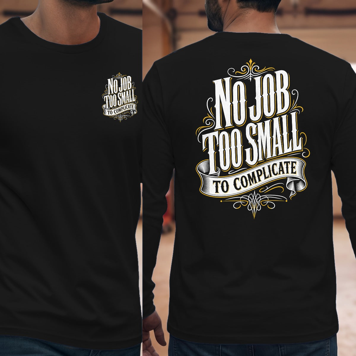 Black | Front & Back