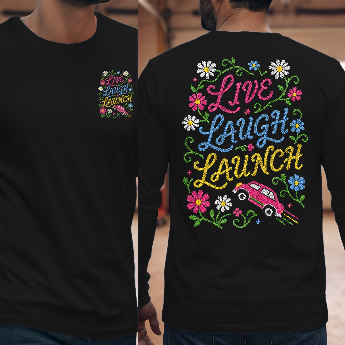 Black | Front & Back