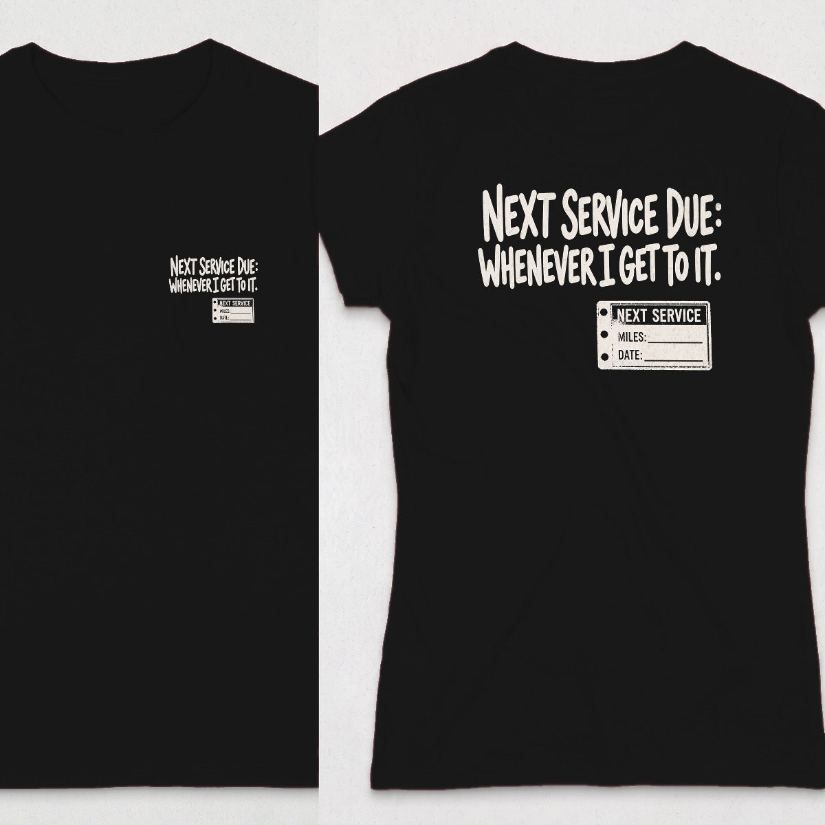 Black | Front & Back